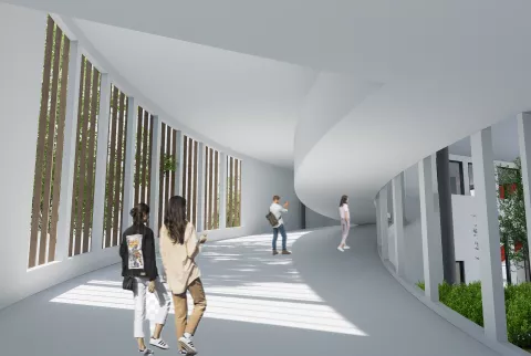 Interior rendering